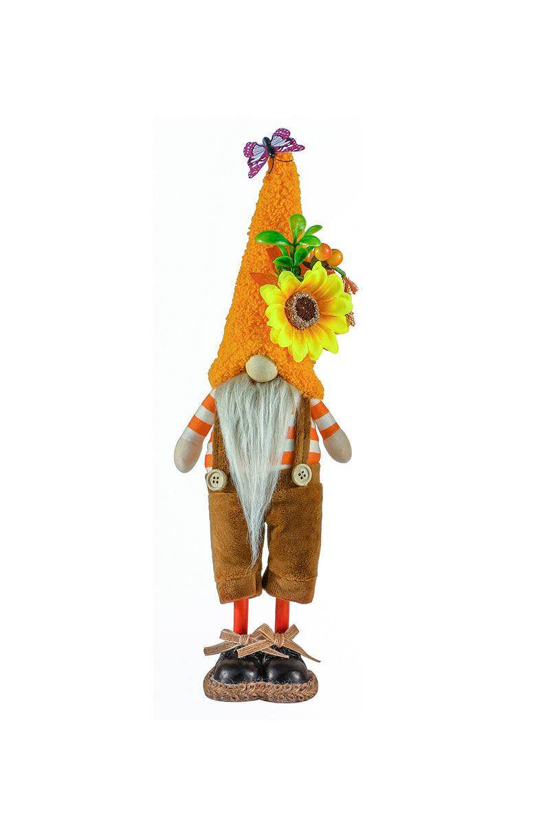 Christmas Thanksgiving harvest Festival cloth standing pose sunflower skirt no face doll doll decoration 775310140962 - COCOMELODY